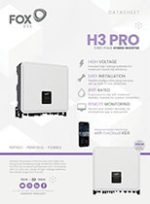 H3 Pro datasheet